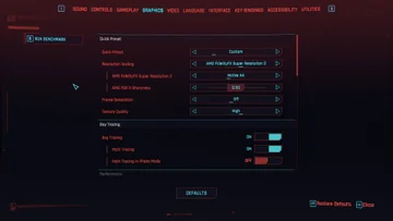 FSR (AMD FidelityFX Super Resolution)