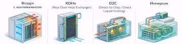 Охлаждение серверов ИИ